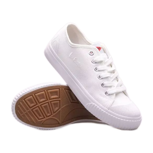 Pantofi Lee Cooper W LCW-23-44-1643L alb