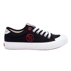 Pantofi de damă Cross Jeans Tesatura LL2R4044 Negri negru Pantofi de damă Cross Jeans Tesatura LL2R4044 Negri negru