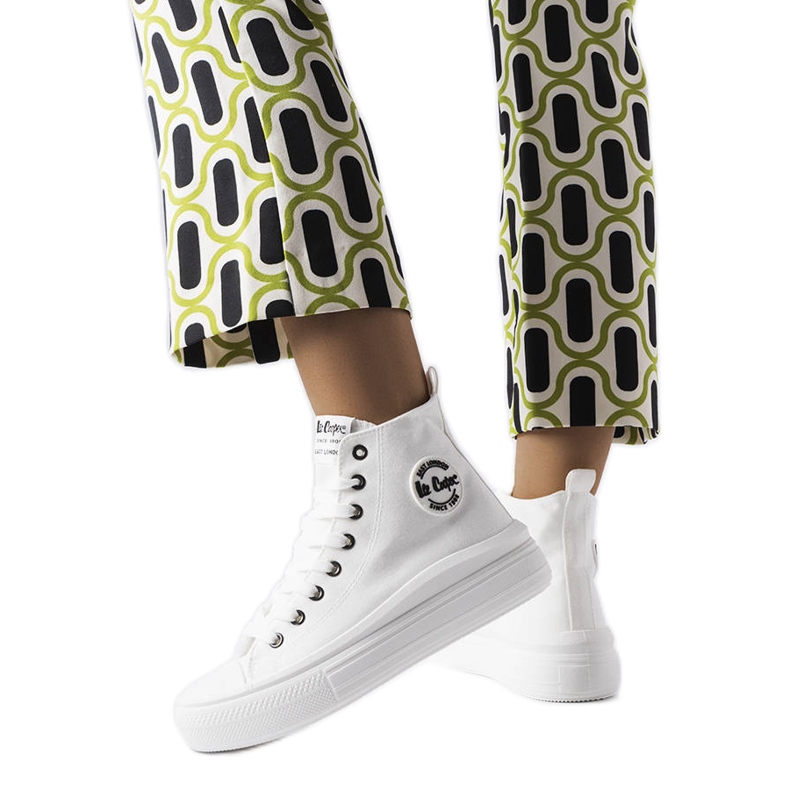 Tenisi albi Lee Cooper LCW-23-44-1627L