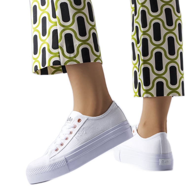 Tenisi albi Lee Cooper LCW-22-31-0890L Tenisi albi Lee Cooper LCW-22-31-0890L