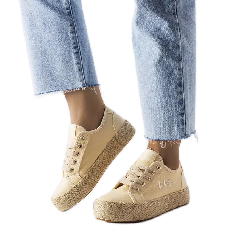 Espadrile Lee Cooper LCW-23-31-1795L bej