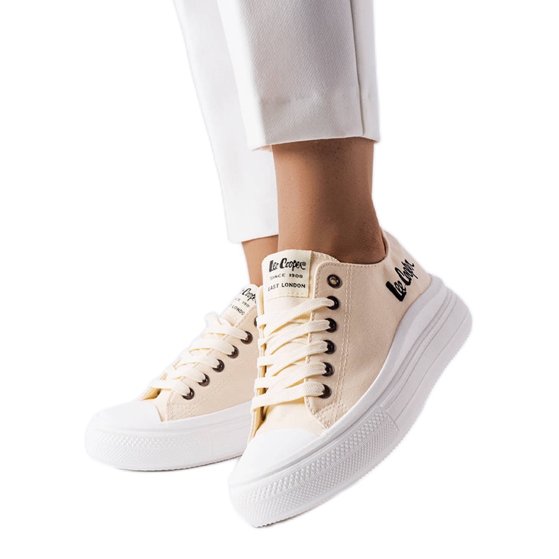 Tenisi Lee Cooper LCW-23-44-1626L bej