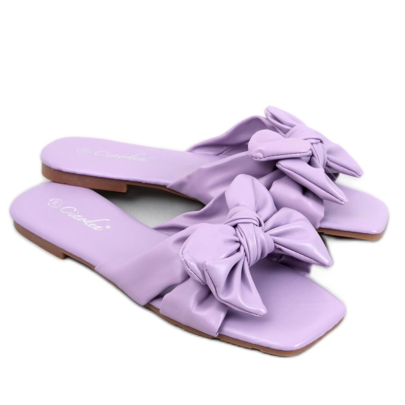 Tobogane Minnen Purple Bow violet