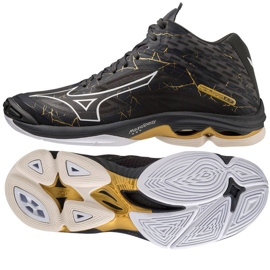 Pantofi Mizuno Wave Lighting Z7 Mid M V1GA225041 negru negru