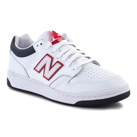 Pantofi New Balance M BB480LWG alb