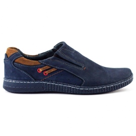 KOMODO Mocasini bărbați 862L bleumarin albastru marin KOMODO Mocasini bărbați 862L bleumarin albastru marin