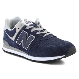 Pantofi New Balance Jr GC574EVN albastru