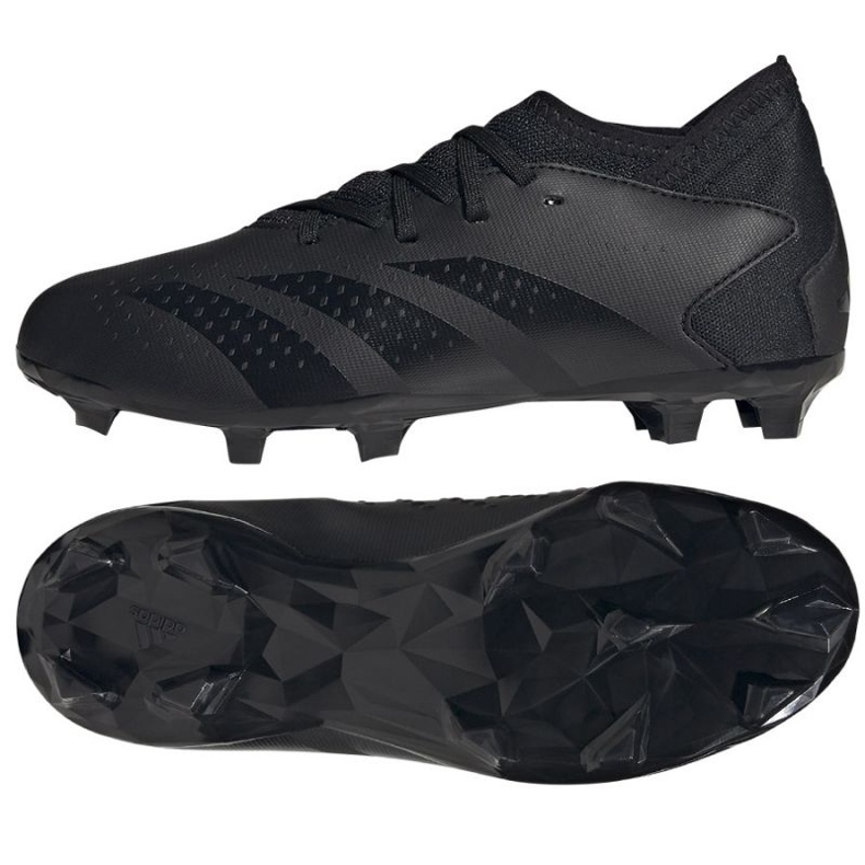 Pantofi de fotbal Adidas Predator Accuracy.3 Fg Jr GW4610 negru negru