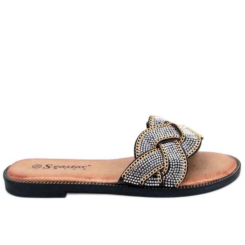 PA1 Glisoare din zirconiu Magali Black negru