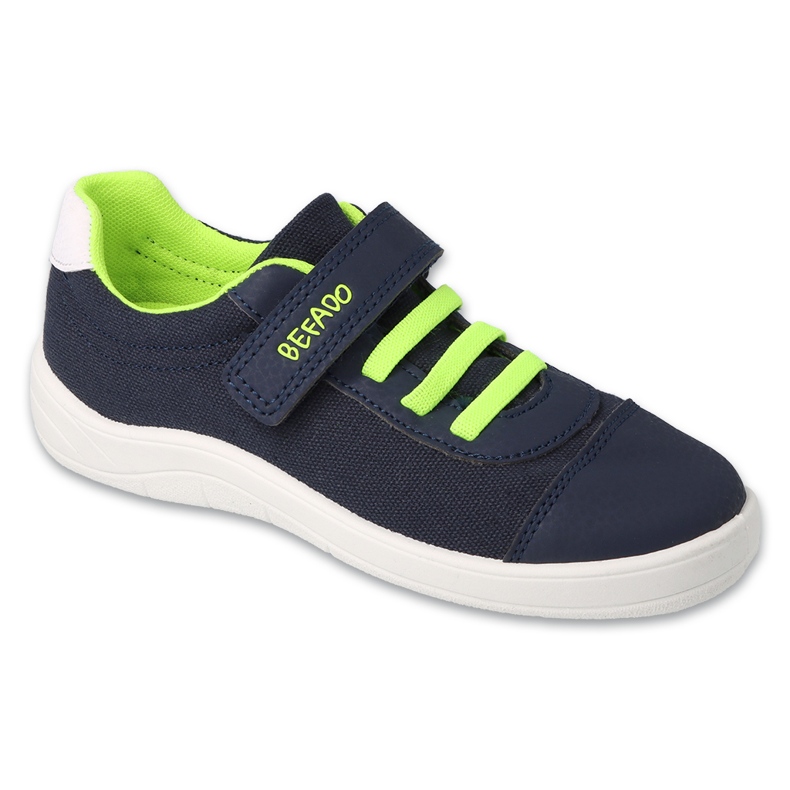 Pantofi copii Befado bleumarin/verde 451Y004 albastru