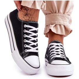 FB2 Pantofi de damă pe o platformă masivă Black Ember negru FB2 Pantofi de damă pe o platformă masivă Black Ember negru