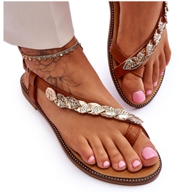 FJ1 Sandale pentru damă Camel Alamis maro FJ1 Sandale pentru damă Camel Alamis maro