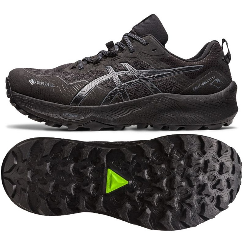 Pantofi de alergare Asics Gel-Trabuco 11 Gtx 1011B608 002 negru