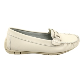 Mocasini de dama din piele Filippo DP4547 bej