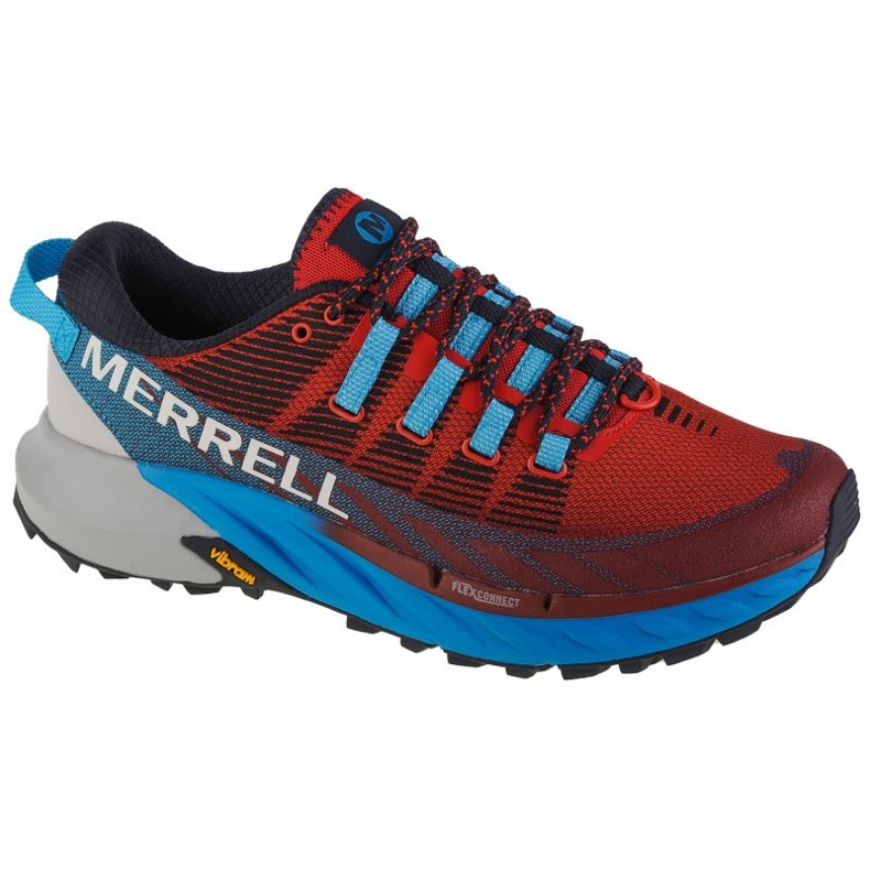 Pantofi de alergare Merrell Agility Peak 4 M J067463 roșu