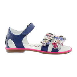 Sandale gladiator Bartek 19168 bleumarin multicolor roz multicolor