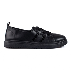 Pantofi sport dama pantofi sport Shelovet negri negru