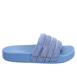 BM Tobogane cu stras Lynne Blue albastru