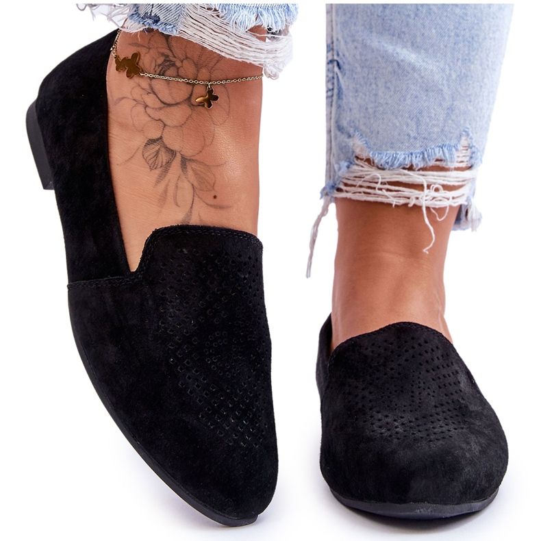 S.Barski Mocasini confortabili din piele intoarsa Negri Giovana negru S.Barski Mocasini confortabili din piele intoarsa Negri Giovana negru