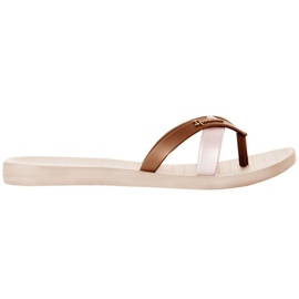 Ipanema Kirei Fem Flip Flops W 81805-AG219 bej de aur