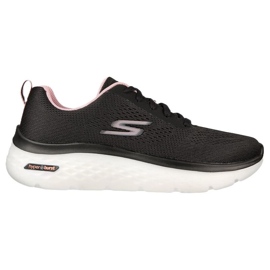 Pantofi Skechers Go Walk Hyper Burst W 124578-BKPK negru