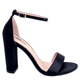 Sandale pe post Ranae Black negru