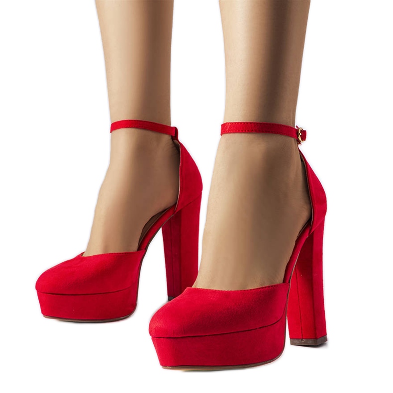 Pompe roșii cu toc Sacré roșu