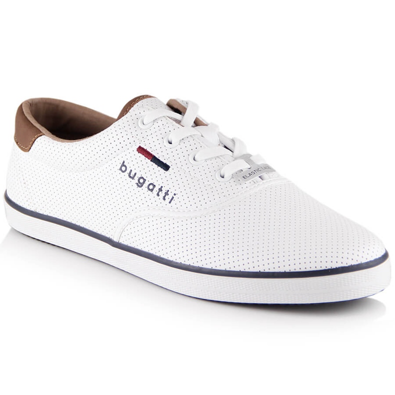 Pantofi sport adidasi barbati albi Bugatti LL153144