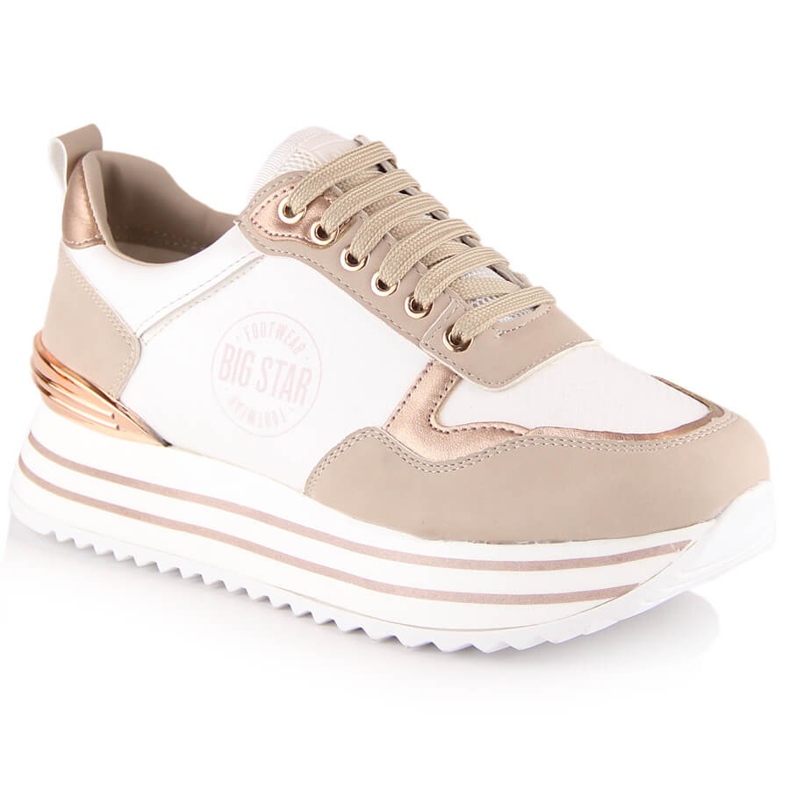 Pantofi sport dama adidasi pe platforma multicolor Big Star LL274584