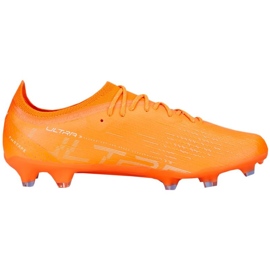 Pantofi de fotbal Puma Ultra Ultimate FG/AG M 107163 01 portocale portocale si rosii