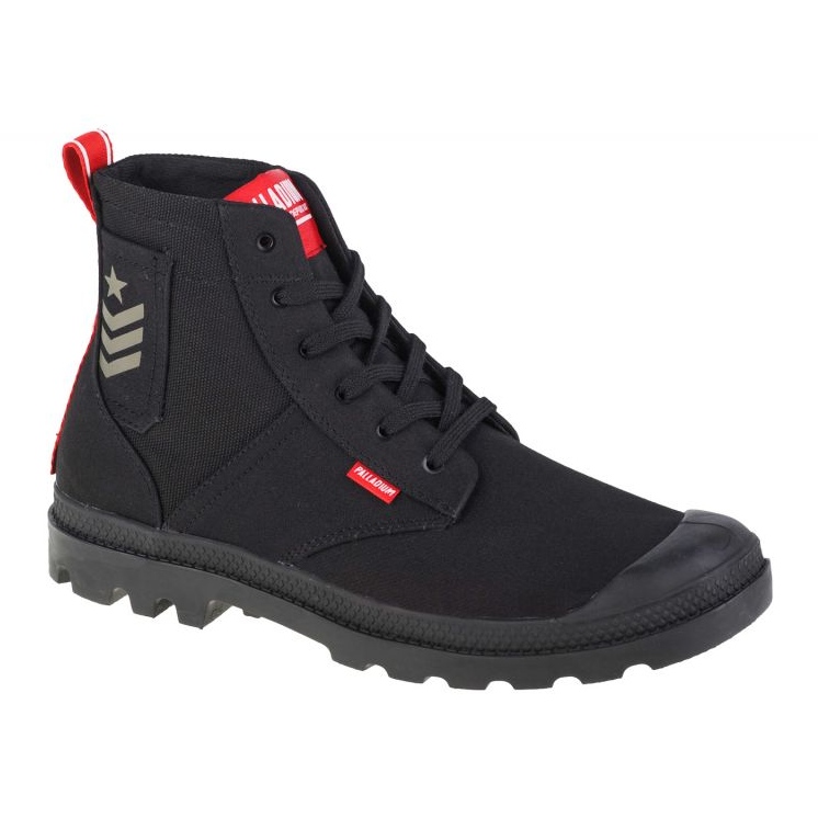 Pantofi Palladium Pampa Hi Army 78583-008-M negru