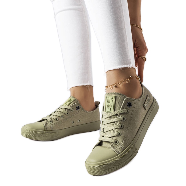 Adidasi verzi de la Big Star LL274028 verde