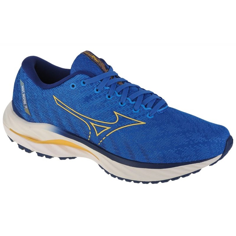 Pantofi de alergare Mizuno Wave Inspire 19 M J1GC234406 albastru Pantofi de alergare Mizuno Wave Inspire 19 M J1GC234406 albastru