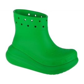 Cizme de ploaie Crocs Classic Crush W 207946-3E8 verde Cizme de ploaie Crocs Classic Crush W 207946-3E8 verde