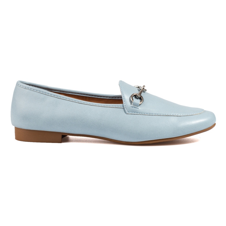 Mocasini de dama albastri de la Vinceza albastru