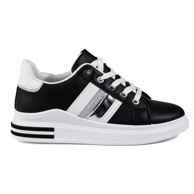 Pantofi sport dama pantofi sport Shelovet alb-negru
