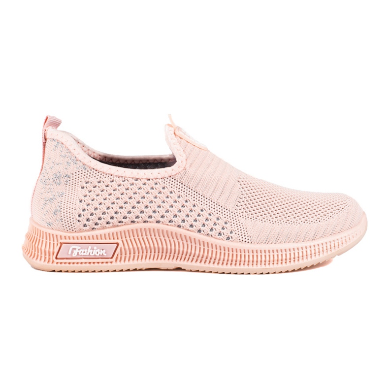 SHELOVET Pantofi sport dama usor din material textil roz T.Sokolski