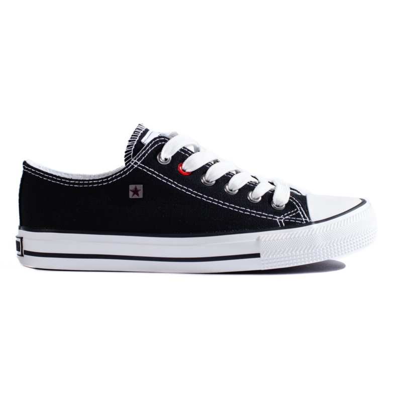Adidasi clasici Big Star T274023906 negri negru