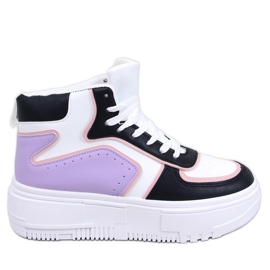 BM Adidași înalți Storm BLACK / PURPLE negru BM Adidași înalți Storm BLACK / PURPLE negru