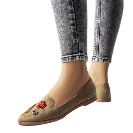 Balerini decorativi Hillcrest verde