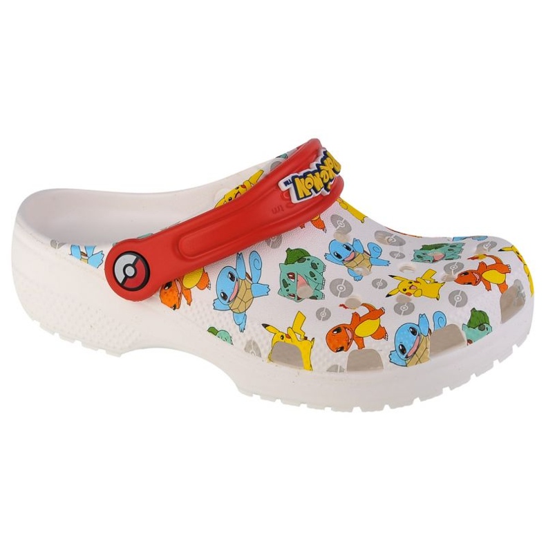 Papuci Crocs Pokemon Classic Kids Clog Jr 207739-94S alb
