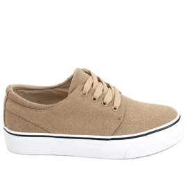Adidași de damă Ming Khaki bej