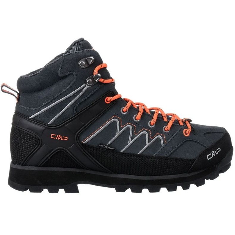 Pantofi de trekking CMP Moon Mid Wp M 31Q4797U423 gri