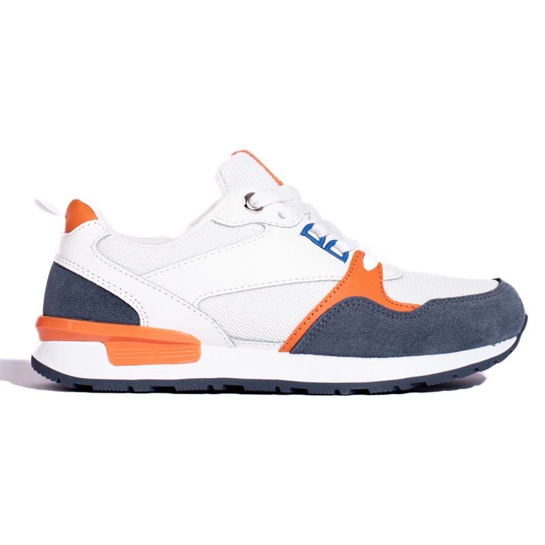 Pantofi sport dama Shelovet alb si bleumarin