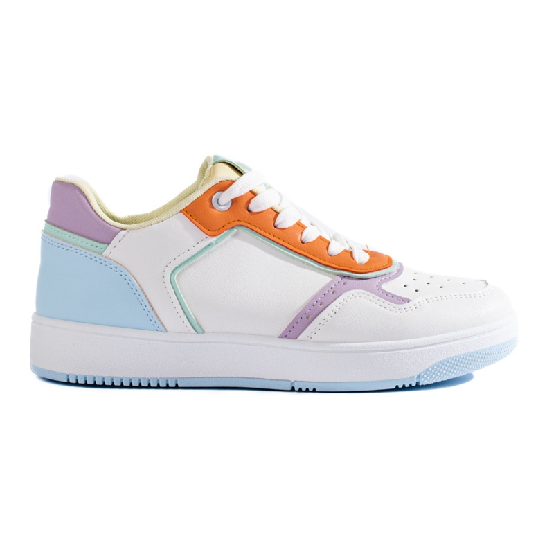 Pantofi sport multicolori Shelovet pentru femei alb