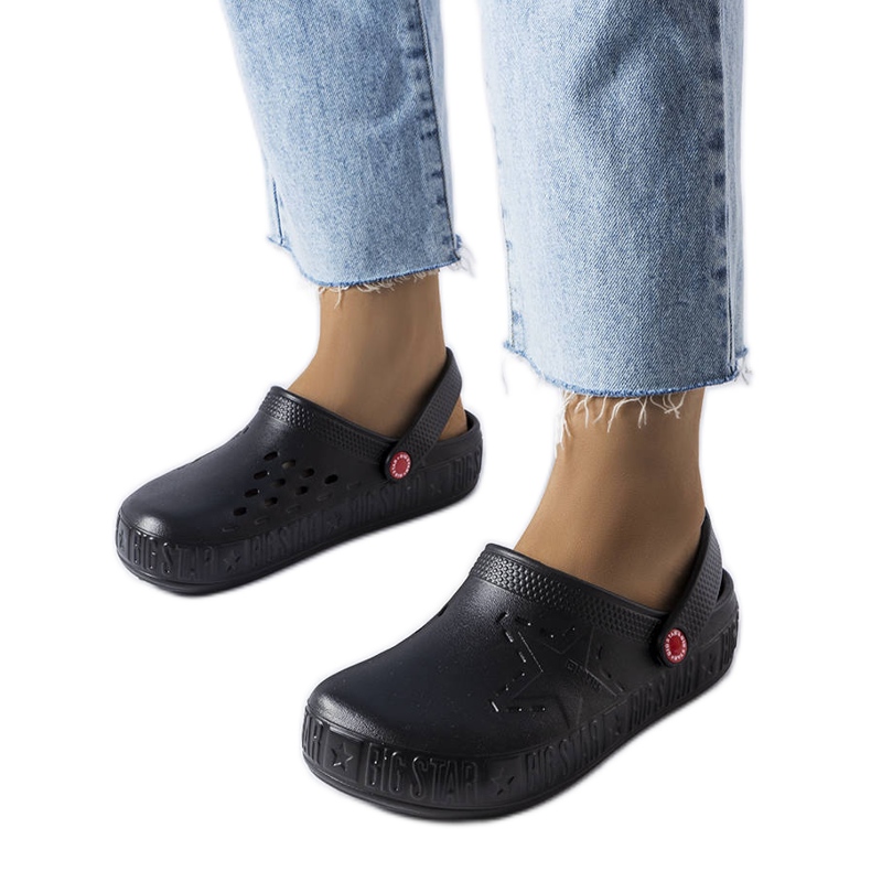 Big Star II275001 papuci negri negru