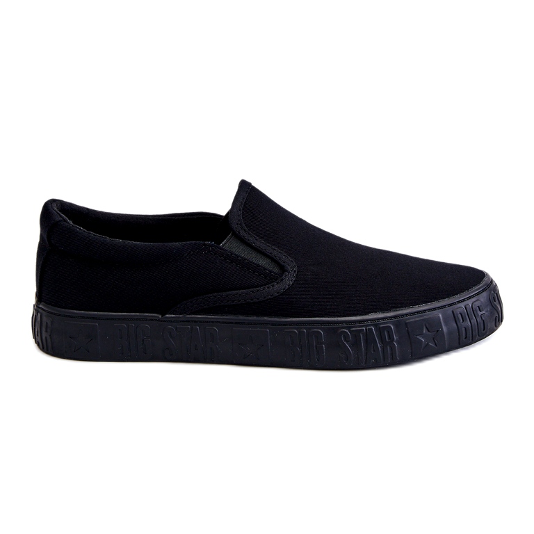 Pantofi de damă Slip-On Big Star LL274392 Negri negru
