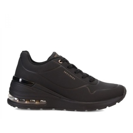 Pantofi Skechers Million Air Elevated Air W 155401-BBK negru Pantofi Skechers Million Air Elevated Air W 155401-BBK negru