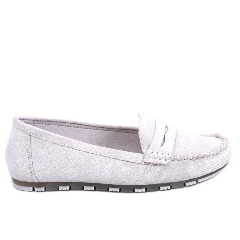 BM Mocasini Anaya Gri din piele intoarsa pentru femei