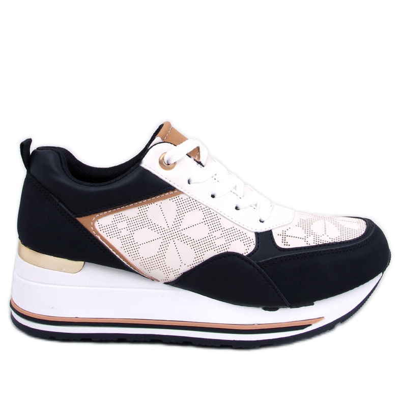 Tenisi Greer Black cu pană negru